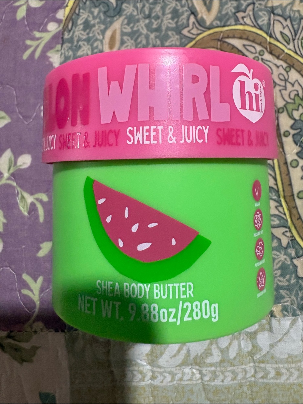 Sweet & Juicy Pink & Green Shea Body Butter